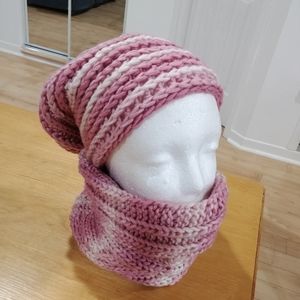 Ensemble tuque et foulard